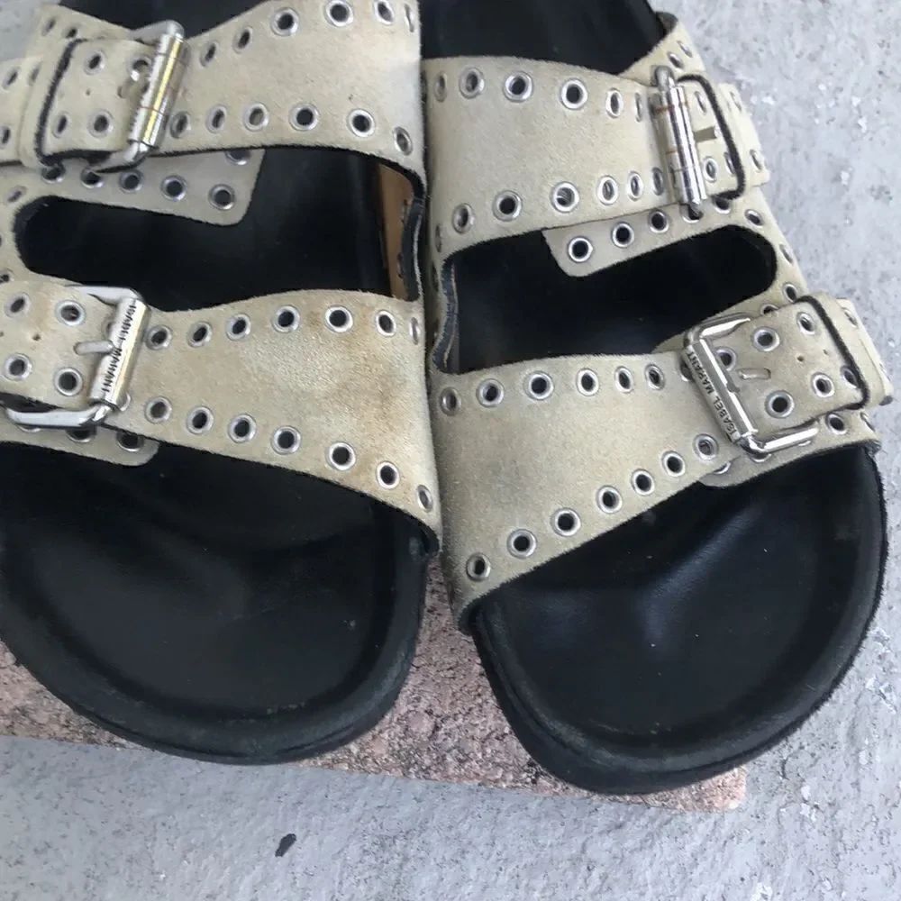 Isabel Marant double buckle sandals - Picture 6 of 8